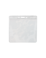 Transparent large badge holder for events (100 Pcs)