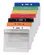 Badge holder for events – large format (100 Pcs)