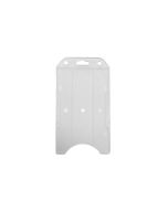 White open vertical badge holder in ABS (100 Pcs)