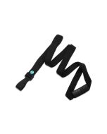 Flat blue navy wavy lanyard with hook (100 Pcs)