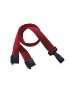 ECO lanyard in recycled PET 16mm Red (100 Pcs)