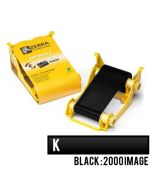 Zebra ZXP3 ribbon - black - 2000 prints