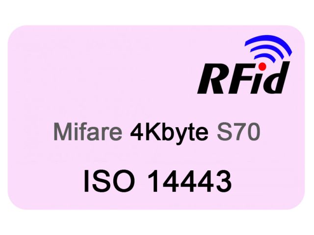 Card RFID ISO 14443a Fudan08 4Kbyte