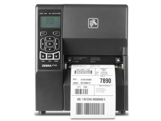 Impresora Zt230 Tt; 203 Dpi, Cable Euro Y Ru, Serial, Usb,
Pto 10/100
