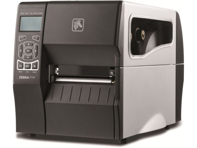 Impresora Zt230 Tt; 203 Dpi, Cable Euro Y Ru, Serial, Usb,
Y Servidor De Impresión Zebranet N Al Resto Del Mundo
