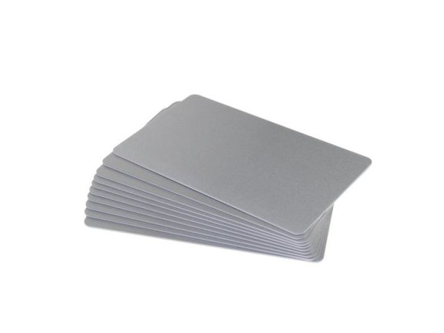 Silver PVC card