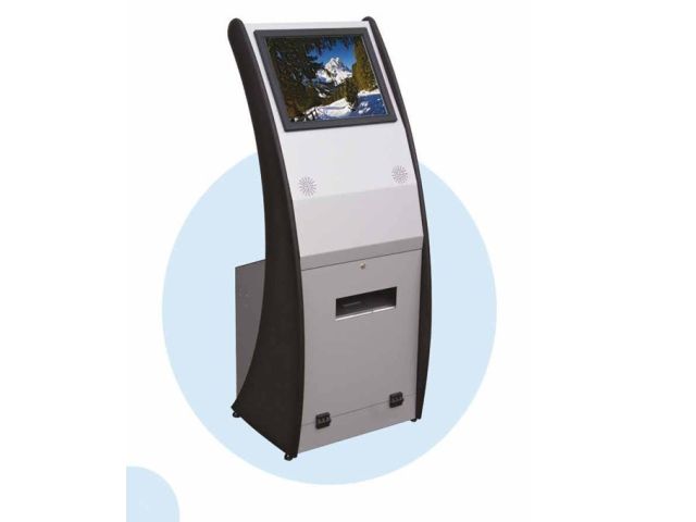 Indoor Totem with 19" LCD touchscreen display