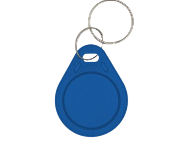 Rfid ABS keyfob, TK4100 chip - BLUE