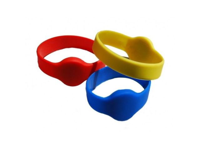 Contactless silicone wristband