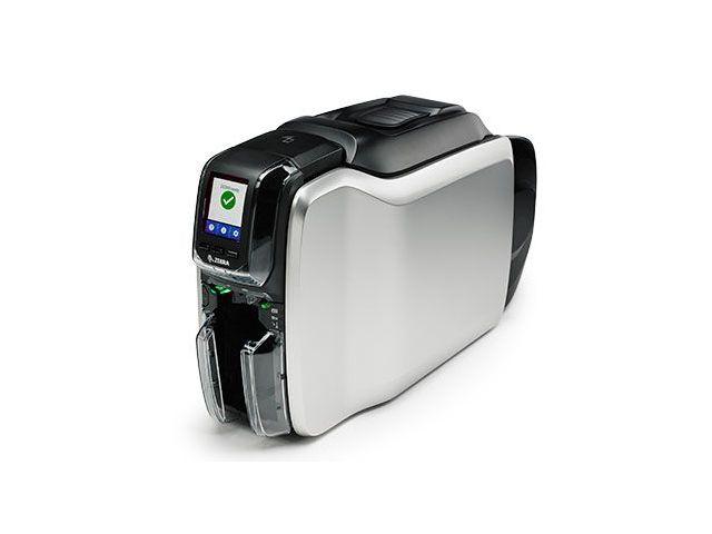 Zebra ZC300 single side card printer - magnetic encoding