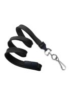 Flat black lanyards - safety release and hook