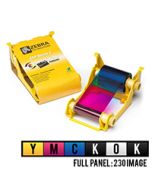 Zebra ZXP3 ribbon - YMCKOK colour - 230 prints