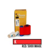 Zebra ZXP7 ribbon - red - 5000 prints