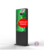 Totem for digital signage with 55" touch display