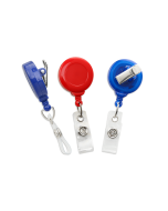 Translucent blue badge reel (100 Pcs)