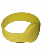 Yellow silicon wristband 125kHz - 60 mm