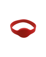 Wristband 125kHz-  silicon red 74mm