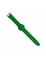 Adjustable silicon F08 wristband - Green