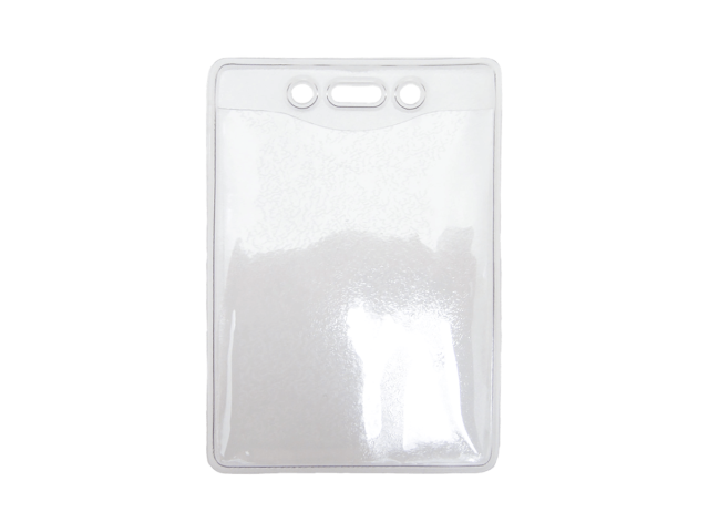 Vertical Badgeholder in vinyl  (Insert: 98H X 67W mm) - (100 Pcs)