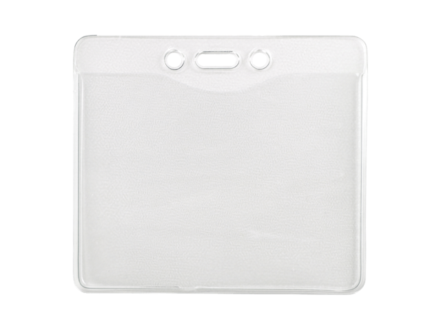 Horizontal Badgeholder in vinyl  (Insert: 76H X 96W mm) -  (100 Pcs)