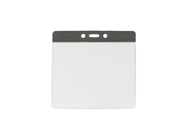 Black large badge holder for events (100 Pcs)