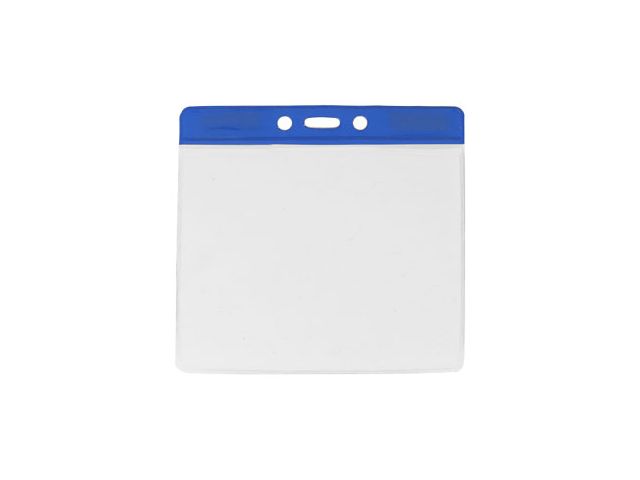 Blue large badge holder for events (100 Pcs)