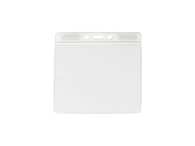 White large badge holder for events (100 Pcs)