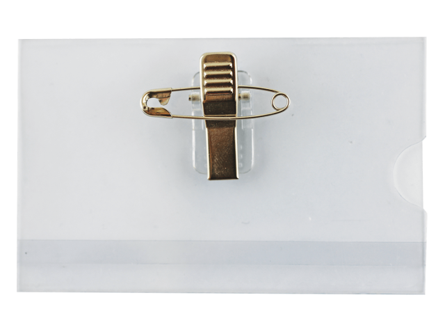 Acetate Convention Badge Holder (Insert: 57H X 89W mm) -  (100 Pcs)