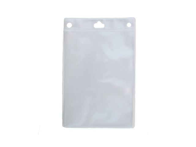 Vinyl Badge Holder with pocket ((Insert:108H X 75W mm) (100 Pcs)