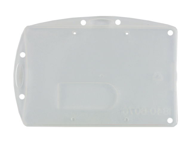 Badge Holder in Polypropylene for 2 cards (100 Pcs)