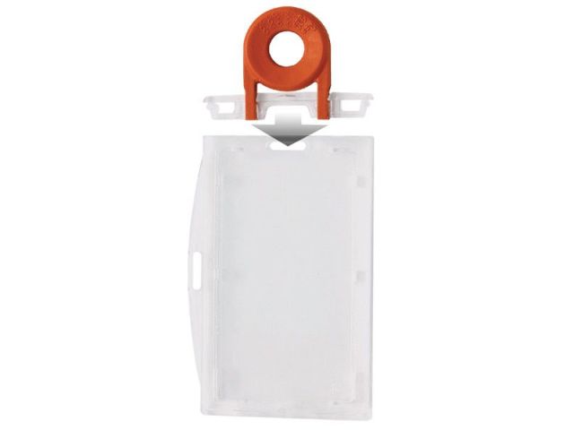 Badge holder with key lock (100 Pcs)