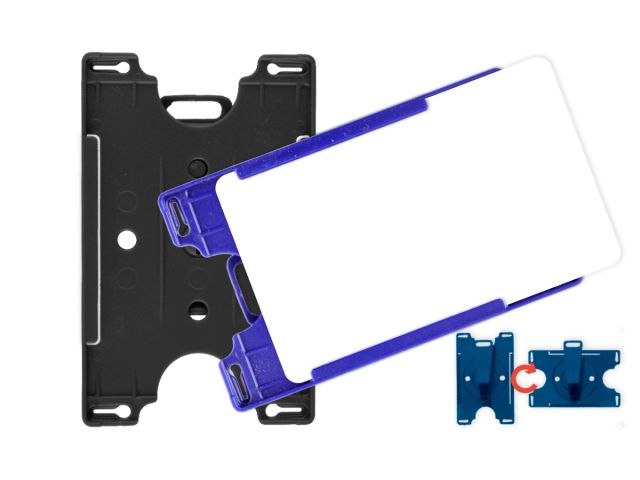 Convertible badge holder in ABS (100 Pcs)