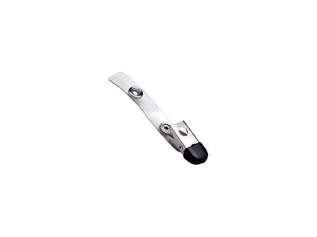 Metal Crocodile Clip with Rubberized Tip, Vinyl Strap (100 Pcs)