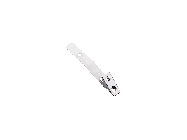 Clip Metal Crocodile con cinta de Nylon Moldeado
Paquete de 100 piezas
