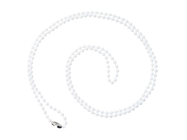 Plastic Beaded Chain with Connector - (80 cm) - 2.5m (100 Pcs)