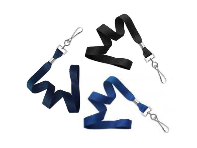 Flat wavy lanyard 16mm (100 Pcs)