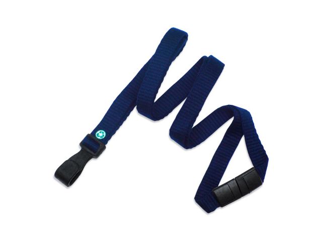 ECO lanyards in recycled PET (100 Pcs)