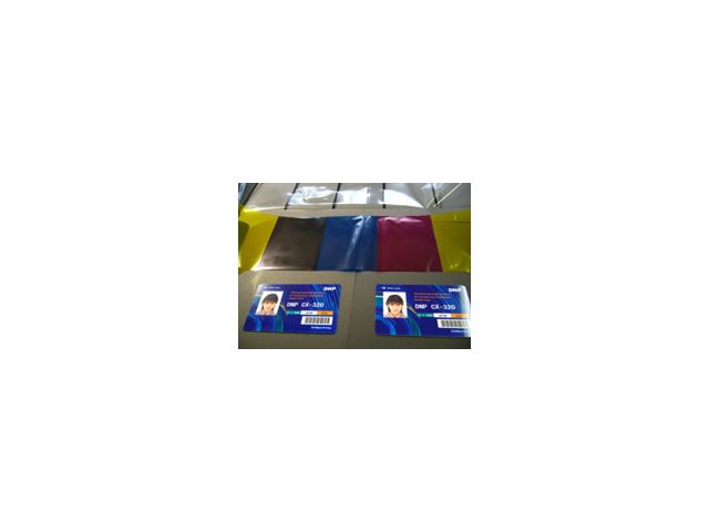 Ribbon Set (YMCKO + retransf.) for CX320 printer