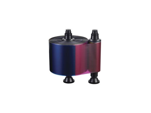 Colour ribbon 6 panel YCMKOK for Evolis Quantum