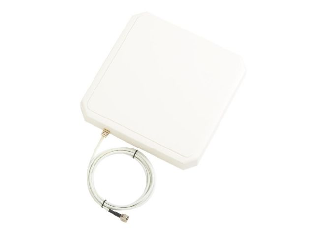 Long-range RFID Impinj antenna with left-hand polarization