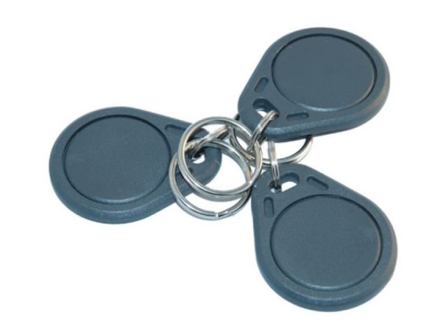 Grey Keyholder RFID Tag chip ISO14443A S70