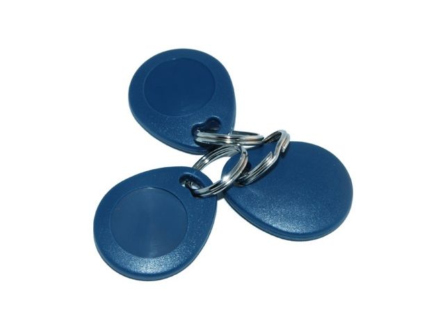 Blue keyholder with tag 125kHz EM4100
