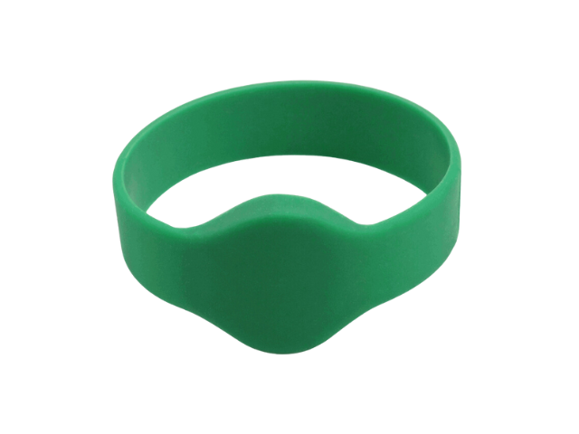 Wristband 125kHz - silicon green 74mm