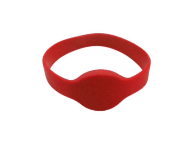 Wristband 125kHz- silicon red 74mm